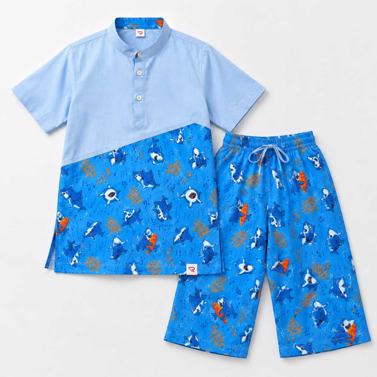 Red Fashion luxe kids shirt